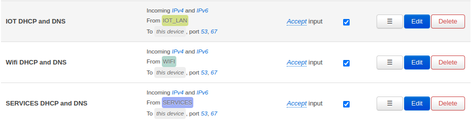 Traffic forwarding from untrusted VLANs to router